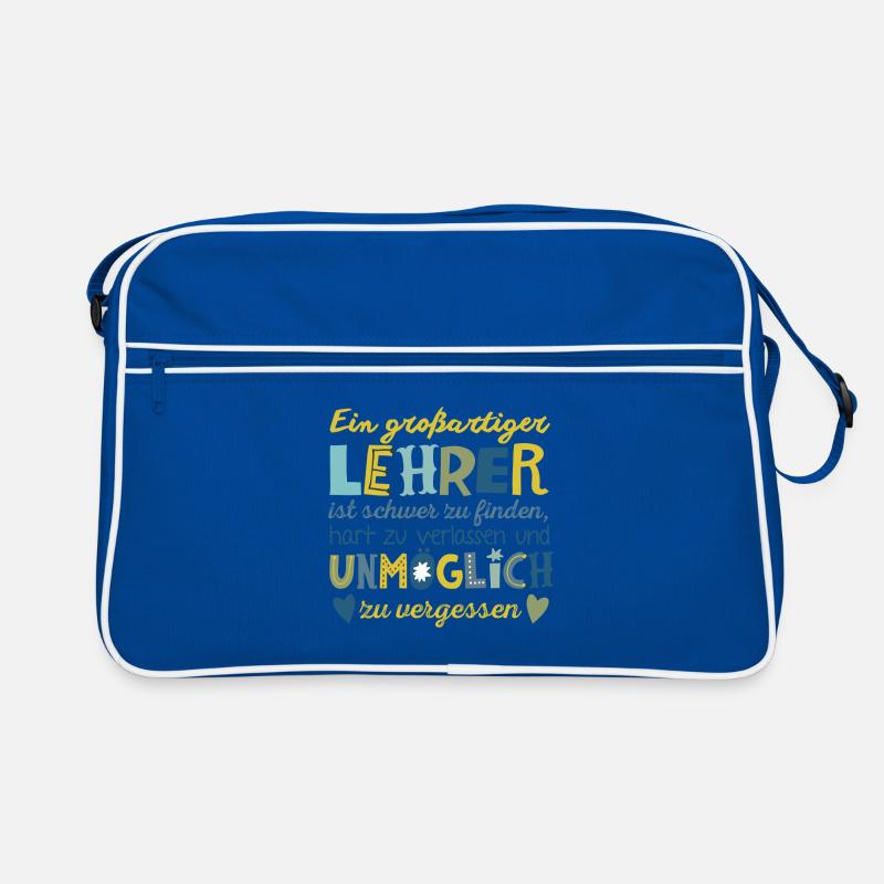 Großartiger Lehrer Retro Tasche