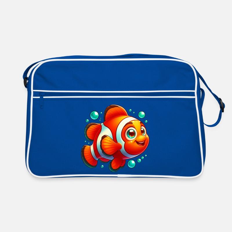 Clownfische Retro Tasche