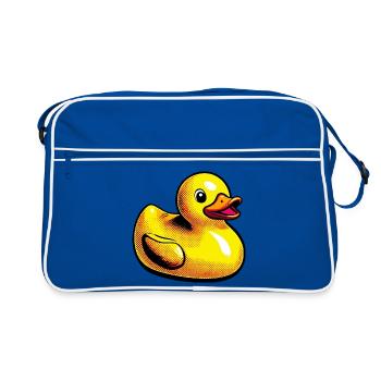 Caneton Canard Canard Canard - Sac Retro - bleu/blanc - Devant
