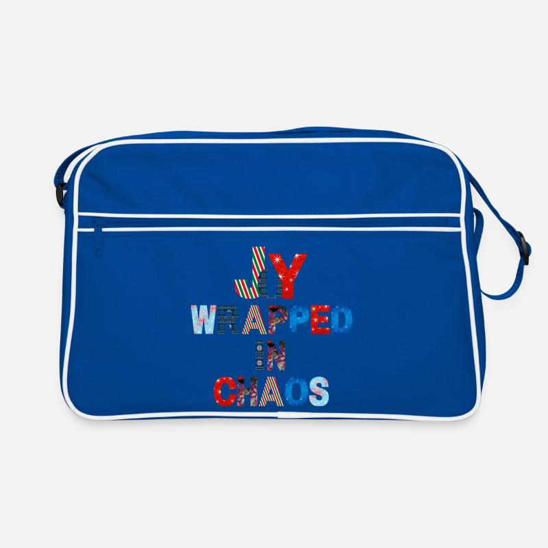 Conception de la typographie de Noël Sac Retro