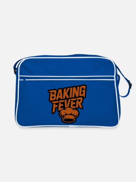 Backfieber Chefmotiv - Retro Bag - blue/white - Front