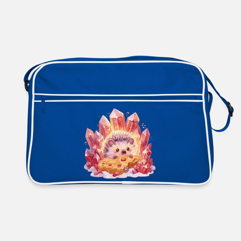 Crystal hedgehog with cookie Retro Bag