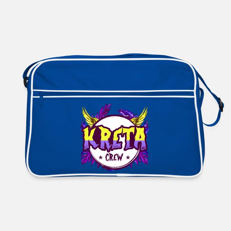 Crete Crew Coloré Sac Retro