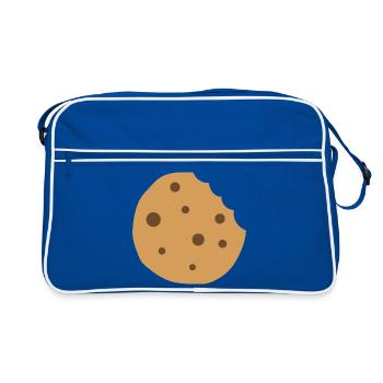 Chocolate Chip Cookie - Retro Bag - blue/white - Front