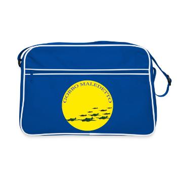Damned Hunchback - Retro Bag - blue/white - Front