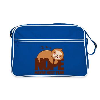 Peut-être l’année prochaine - Sac Retro - bleu/blanc - Devant