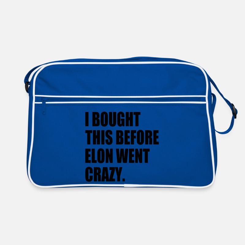 i bought this before elon went crazy Retro Tasche