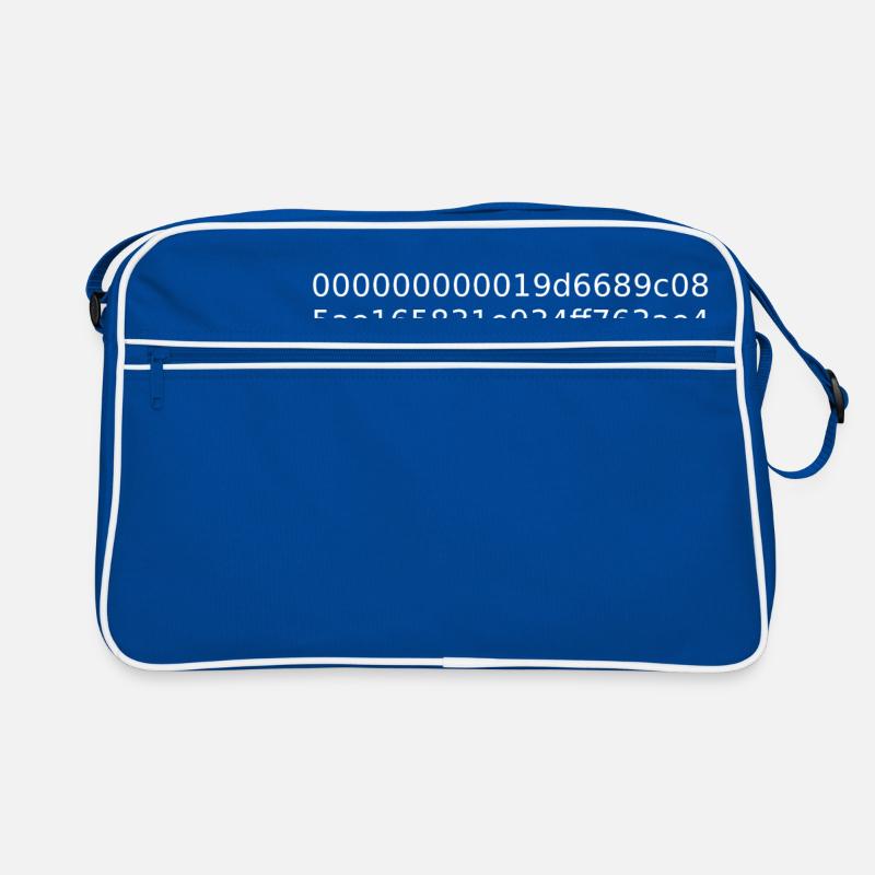 Bitcoin premier bloc Sac Retro