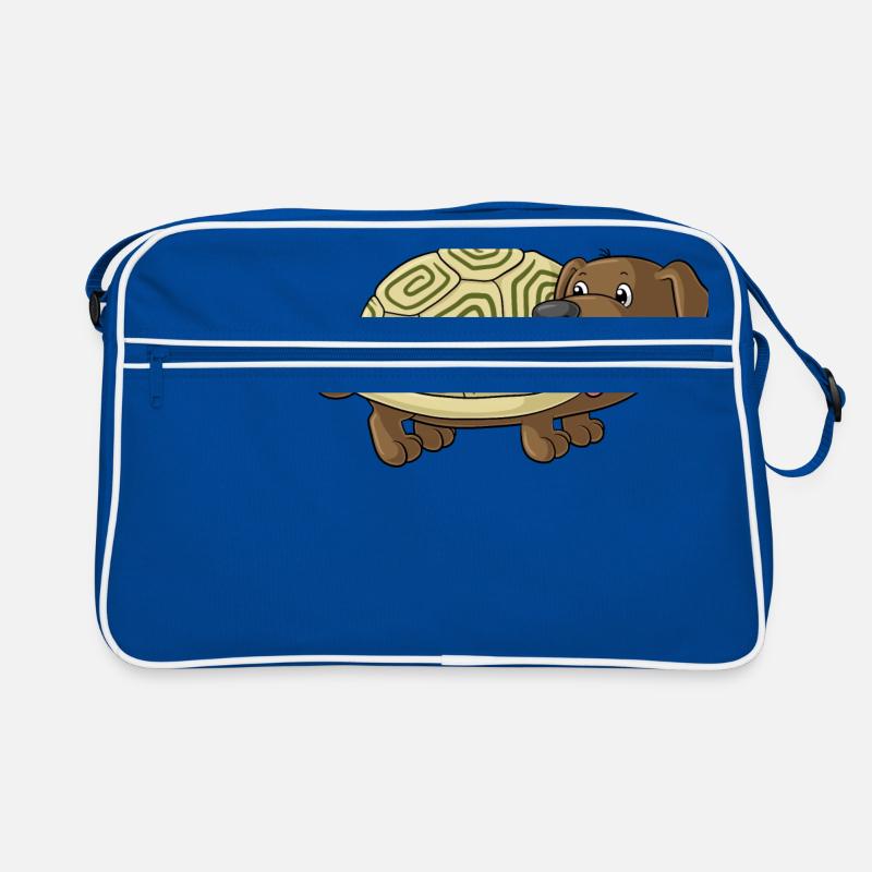 mignon de bande dessinée crapaud teckel Sac Retro