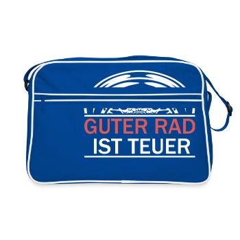 Good bike is expensive BBS - Retro Bag - blue/white - Front