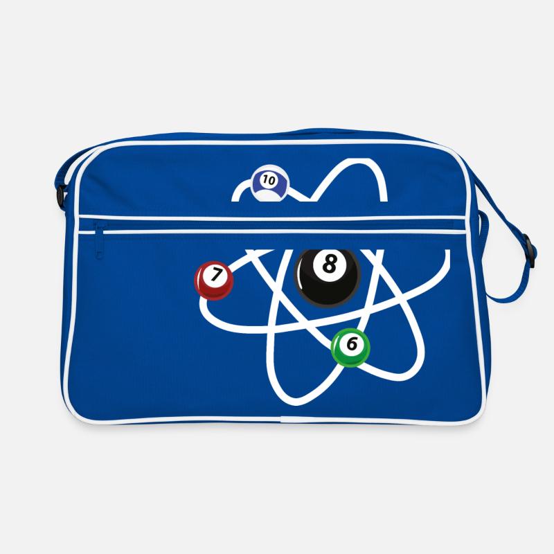 Billiard Pool 8-ball billiard balls snooker player Retro Bag