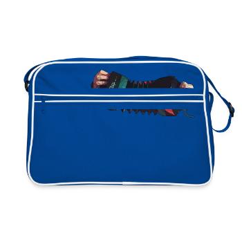 CONC3 - Retro Bag - blue/white - Front