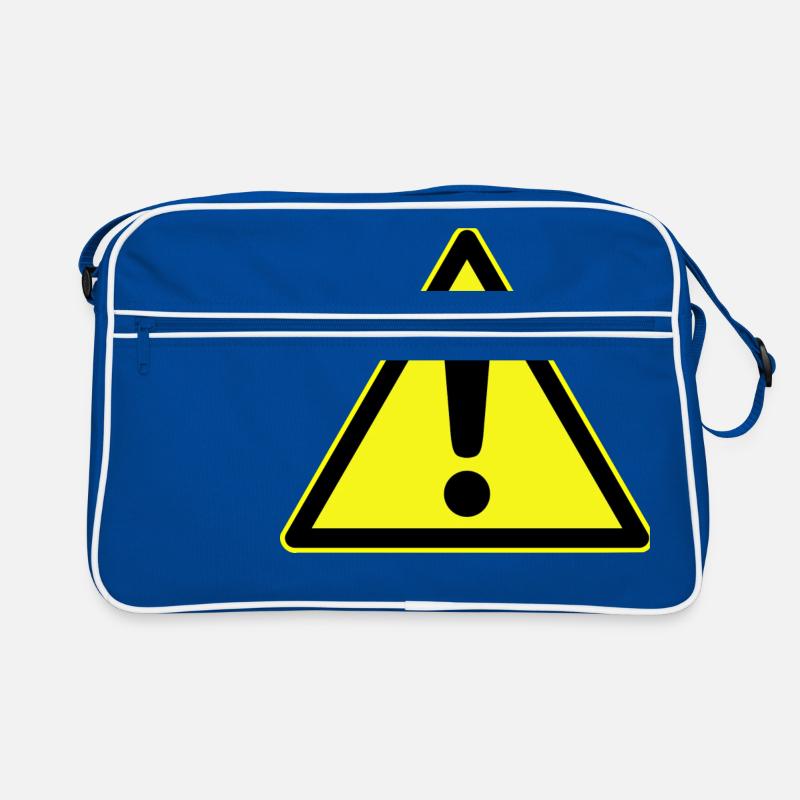 attention danger Retro Bag