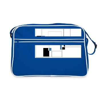 Soul - Retro Bag - blue/white - Front