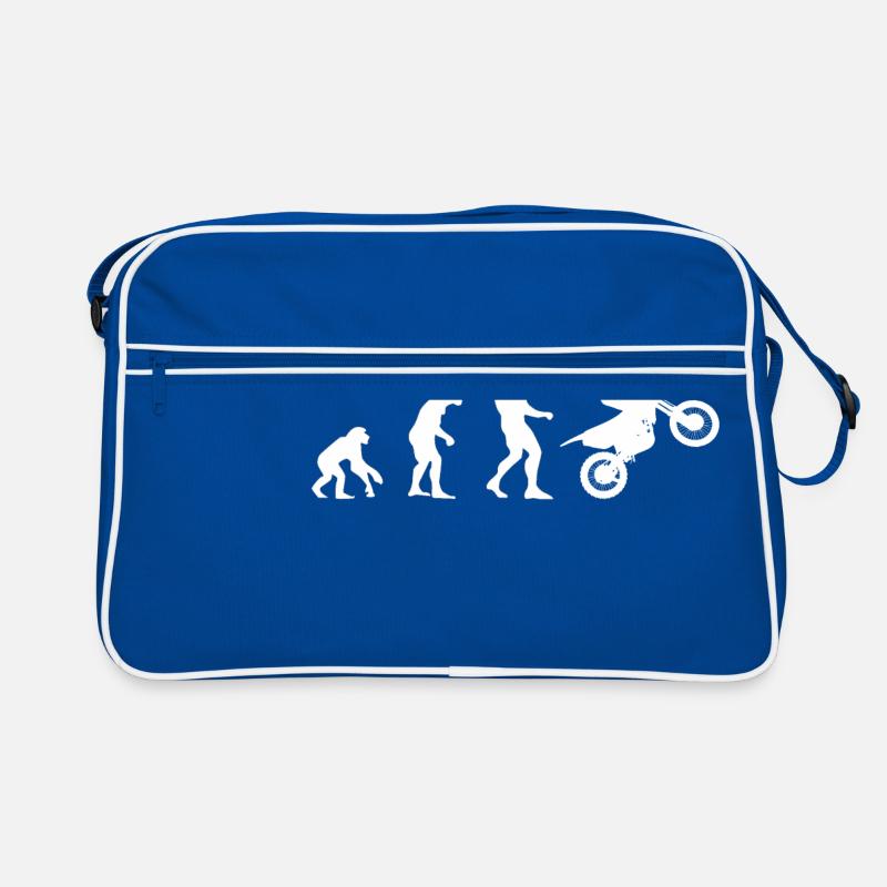 Evolution Motorrad Bike! coole Geschenkidee Retro Tasche