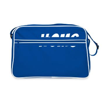 Hashtag OMG - Retro Bag - blue/white - Front