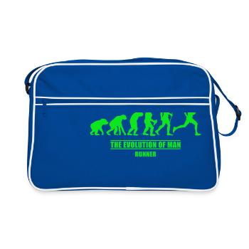 Runner Evolution Runner - Retro Bag - blue/white - Front