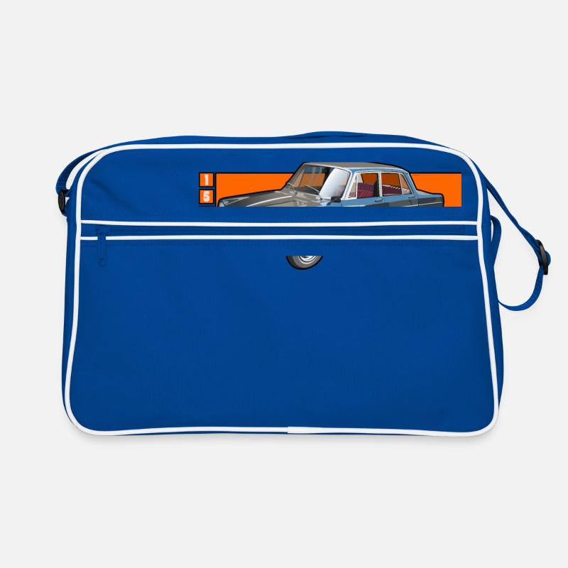 Classic car - Retro Bag - blue/white