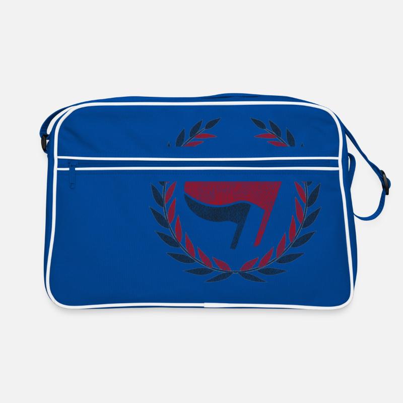 ANTIFA FLAG RED Retro Bag