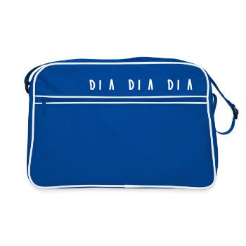 Bla. Bla. Bla. - Parler - Parler - Ignorance - Sac Retro - bleu/blanc - Devant