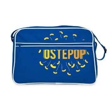 Ostépop - Sac Retro - bleu/blanc - Devant