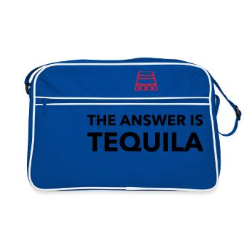 Tequila Love - Sac Retro - bleu/blanc - Devant