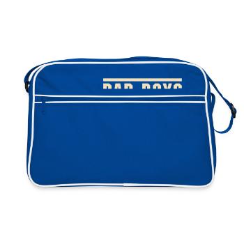 DAD BOYS FOR LIFE - Retro Bag - blue/white - Front