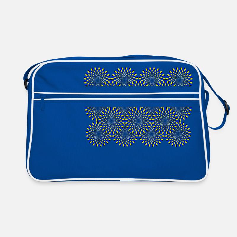 Optical illusion Optical illusion Psychedelic Retro Bag
