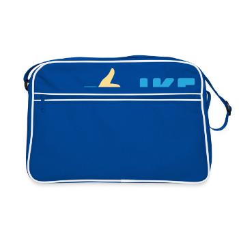 Like - Pouces en l’air - Sac Retro - bleu/blanc - Devant