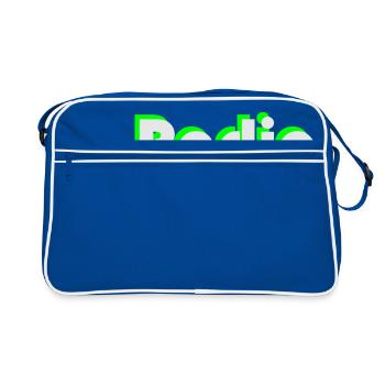 Radio - Sac Retro - bleu/blanc - Devant