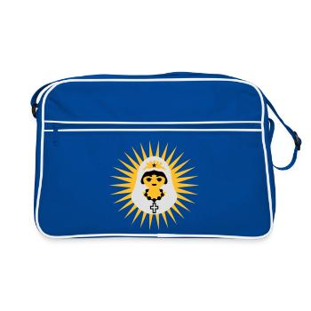 Braut | Bride | Wedding | Junggesellenabschied - Sac Retro - bleu/blanc - Devant
