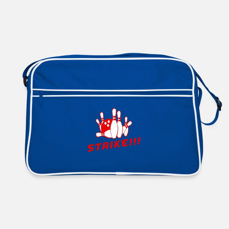 Strike !!! Bowling Retro Tasche