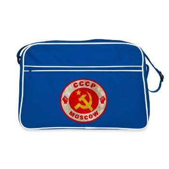 Soviet Union / Gift / Gift Idea - Retro Bag - blue/white - Front
