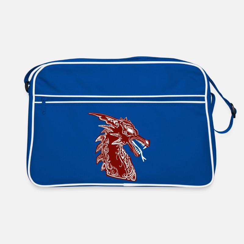 Drachen Retro Tasche