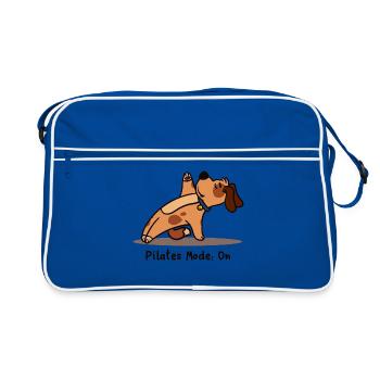 Sweet Dog Pilates Fitness Entraînement - Sac Retro - bleu/blanc - Devant