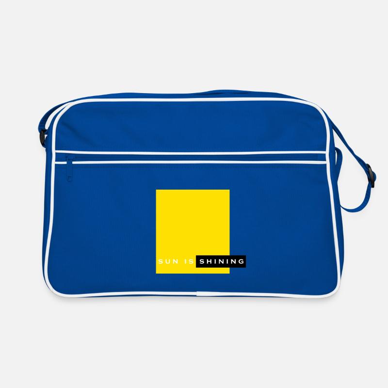 sun is shining Retro Tasche