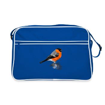 oiseau - Sac Retro - bleu/blanc - Devant