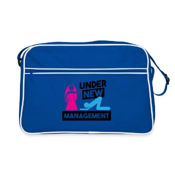 Bachelor Bachelor drôle polterabend - Sac Retro - bleu/blanc - Devant