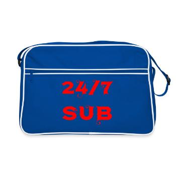 24/7 Sub - Sac Retro - bleu/blanc - Devant