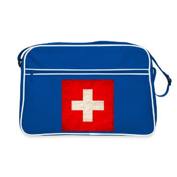 Suisse Helvetia - Sac Retro - bleu/blanc - Devant