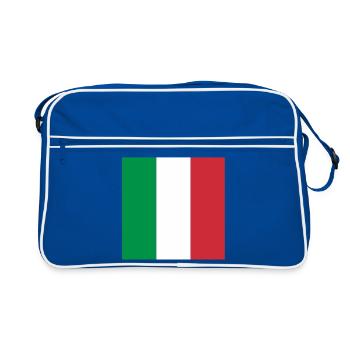 Italy flag mouse pad mouse pad Italy - Retro Bag - blue/white - Front
