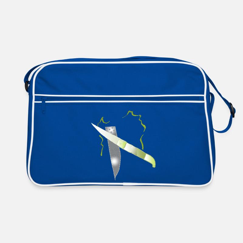 Messer Retro Tasche