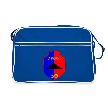 La manche - Sac Retro - bleu/blanc - Devant