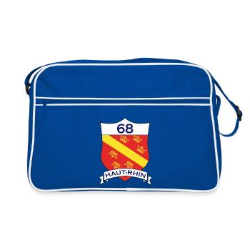 Haut-Rhin - Retro Bag - blue/white - Front