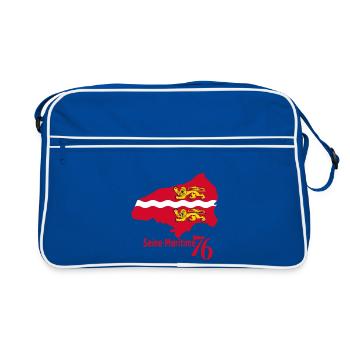 Seine Maritime - Retro Bag - blue/white - Front