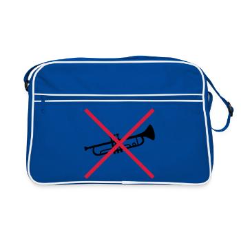 Trumpet Forbidden Shield - Retro Bag - blue/white - Front