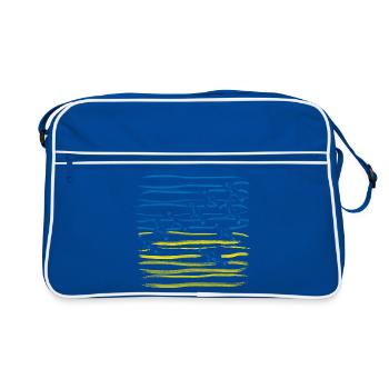 Ukraine - Retro Bag - blue/white - Front