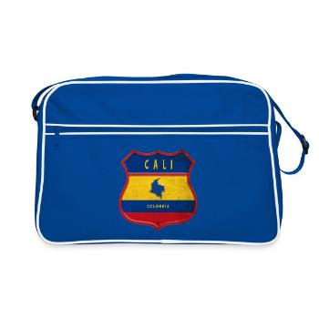 Motif écusson Cali Columbia - Sac Retro - bleu/blanc - Devant