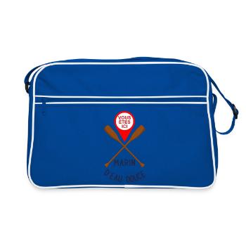 Marin d'eau douce - Sac Retro - bleu/blanc - Devant