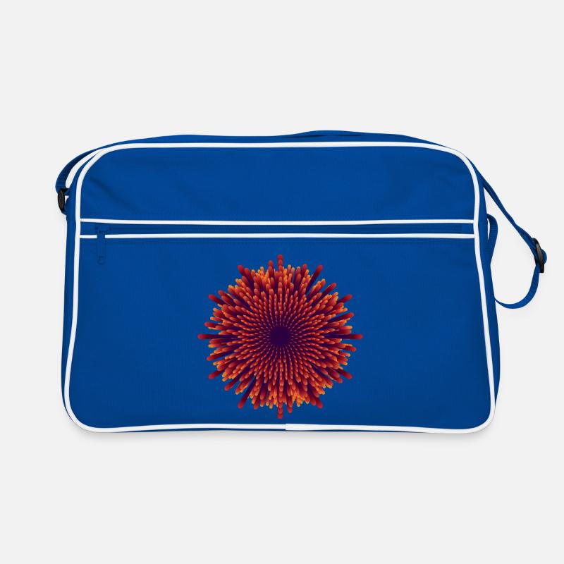 Vector Flower Retro Bag